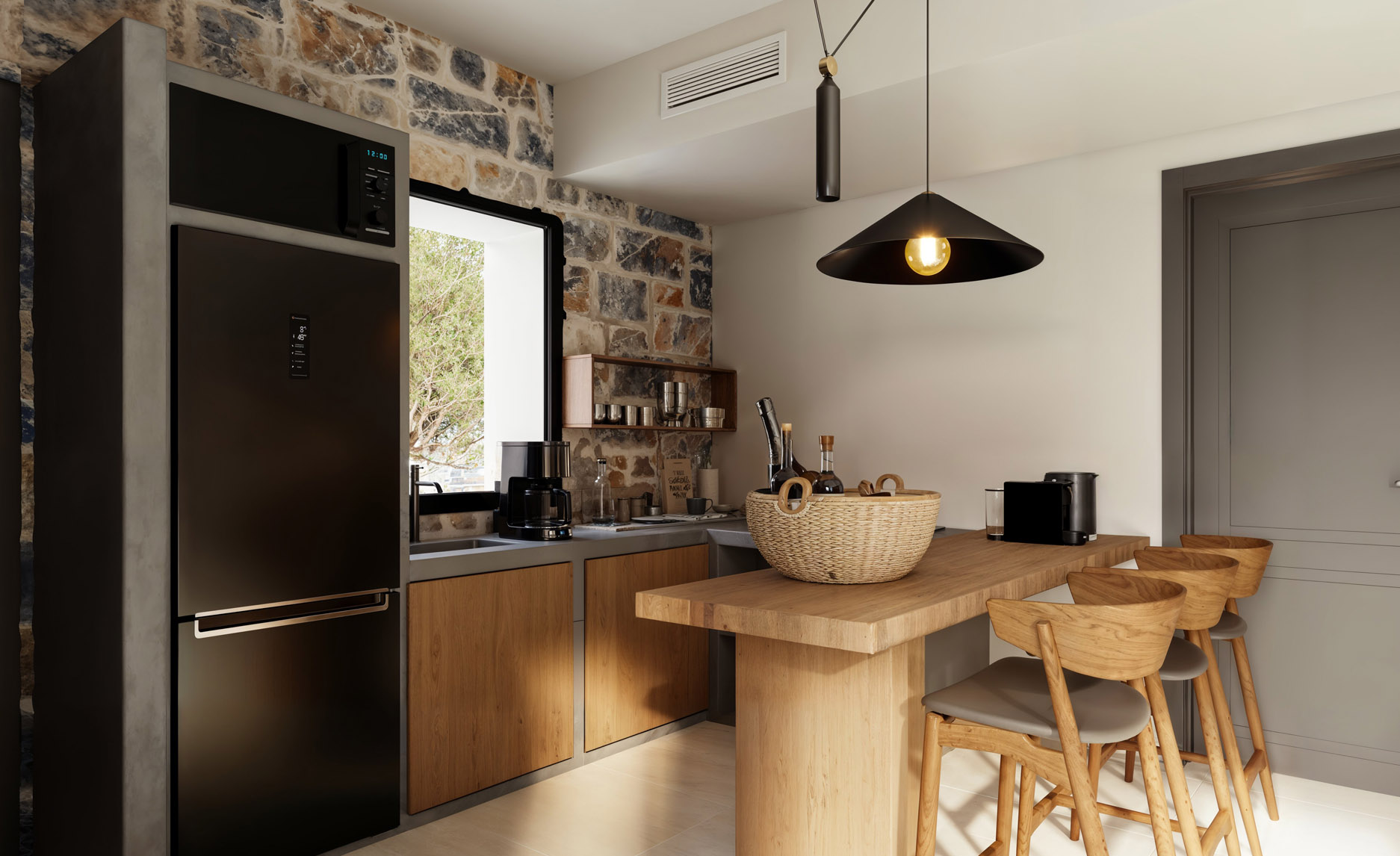 VOLTA Seaside - The Boutique Hotel Experience - Accommodation - kitchen