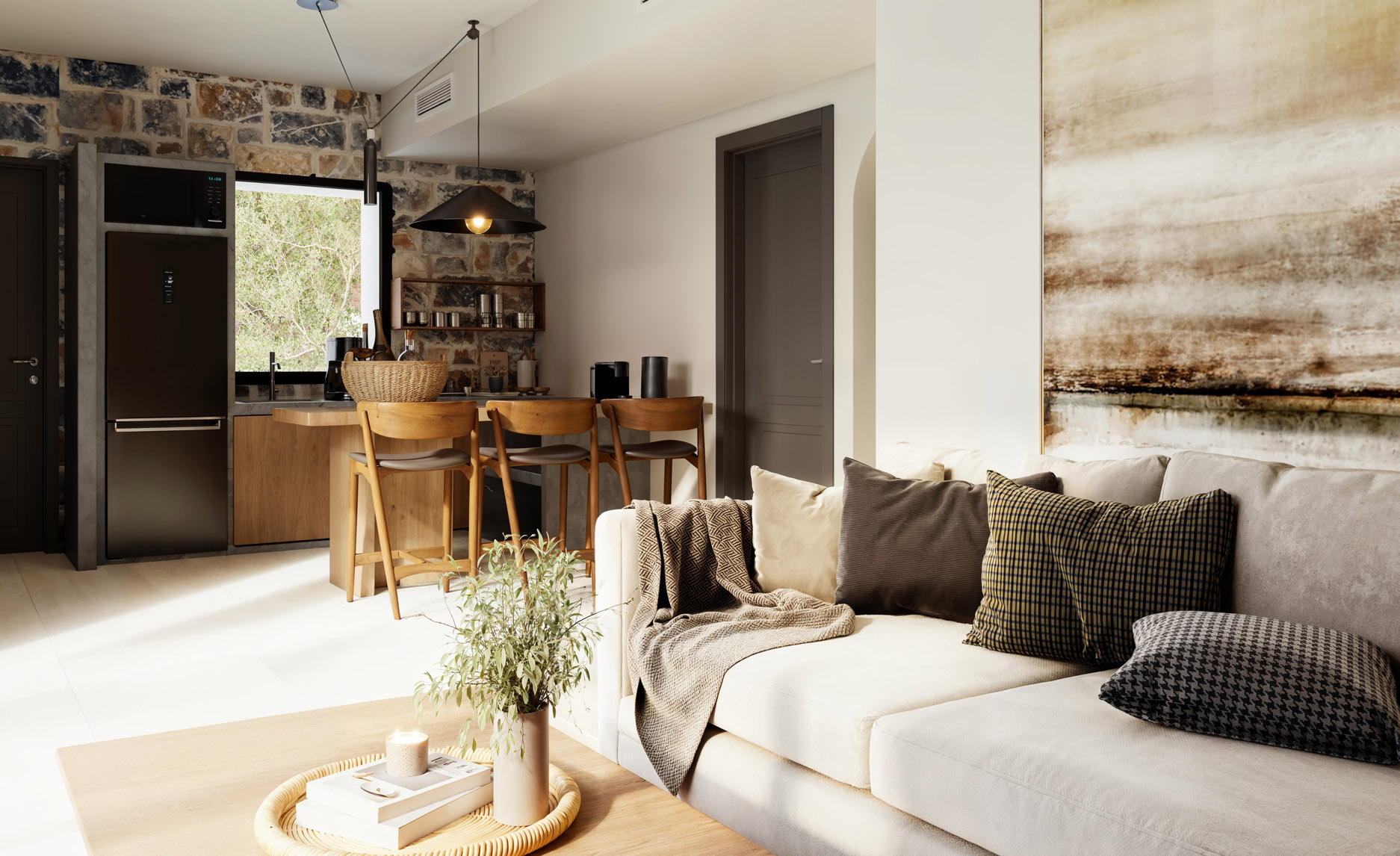 VOLTA Seaside - The Boutique Hotel Experience - Accommodation - living_room